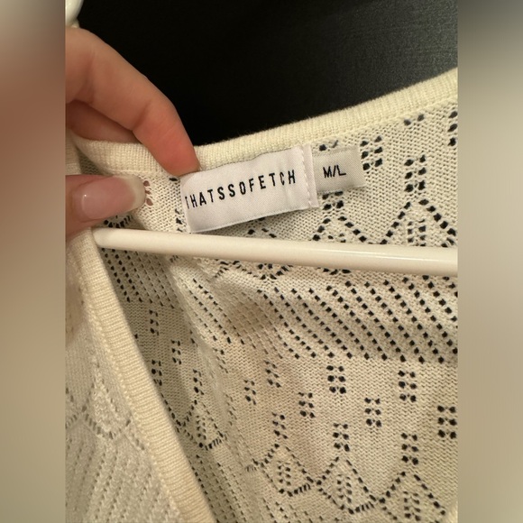 ThatssoFetch Crochet Maxi Dress - Picture 2 of 3